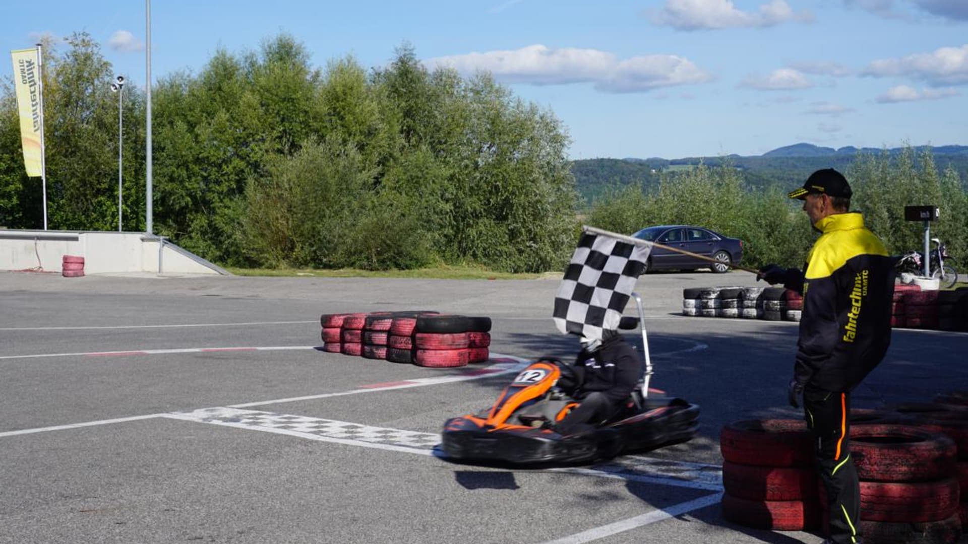 Ready, set, go – the annual apprentice go-kart race