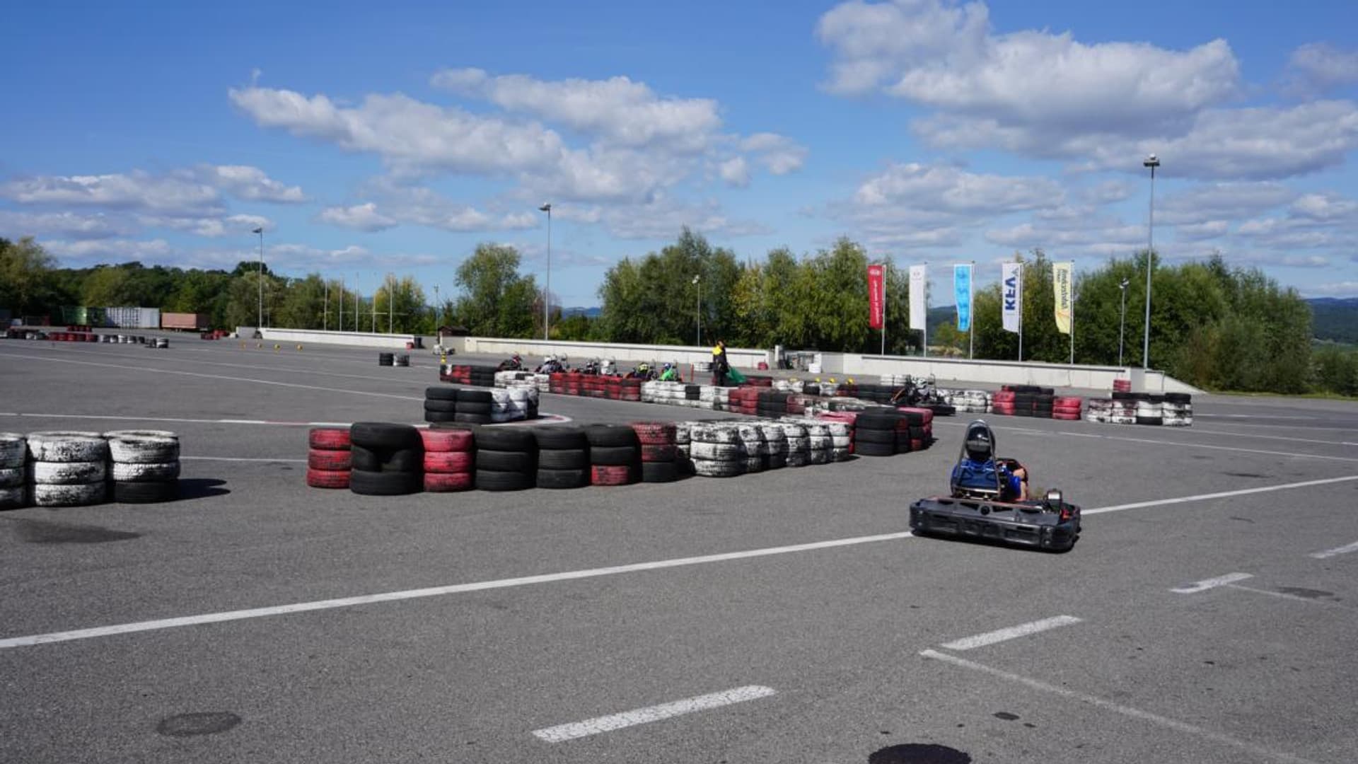 Ready, set, go – the annual apprentice go-kart race