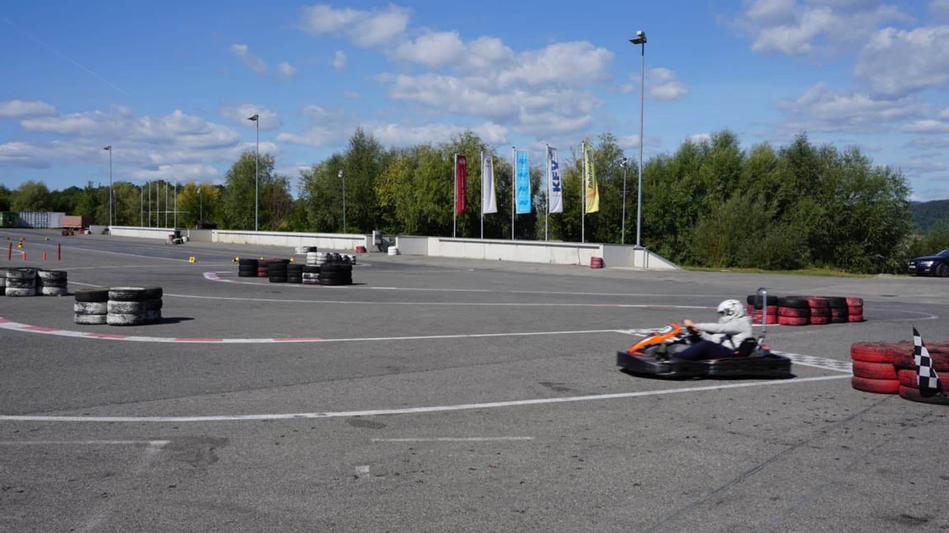 Ready, set, go – the annual apprentice go-kart race