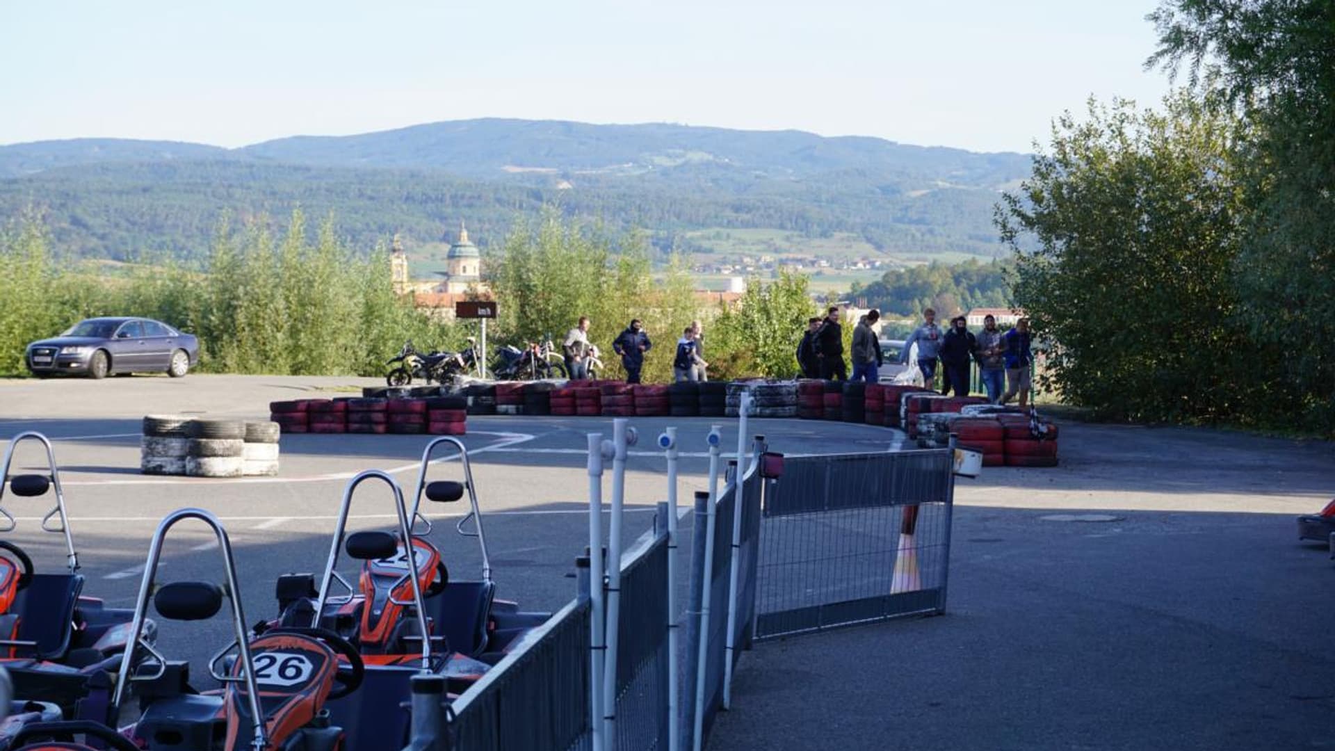 Ready, set, go – the annual apprentice go-kart race