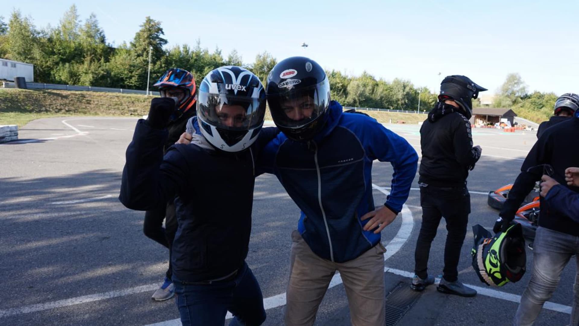 Ready, set, go – the annual apprentice go-kart race