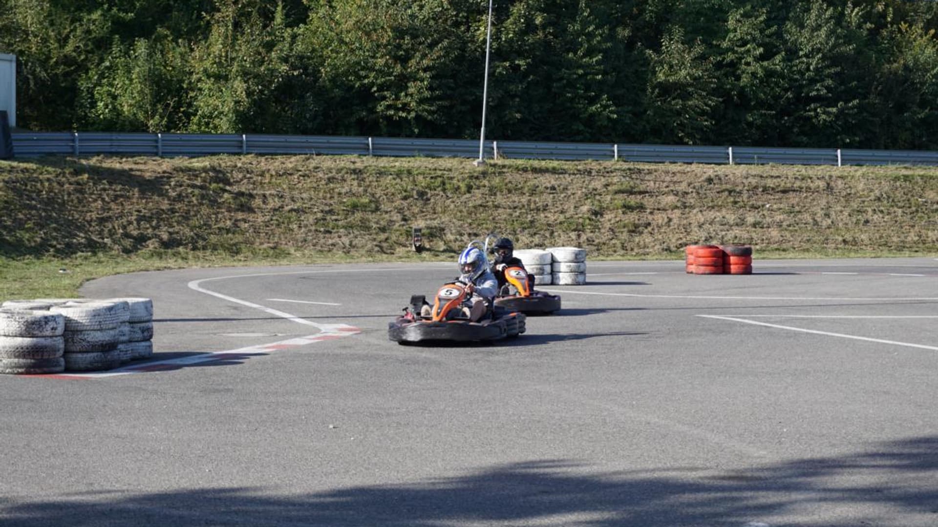 Ready, set, go – the annual apprentice go-kart race