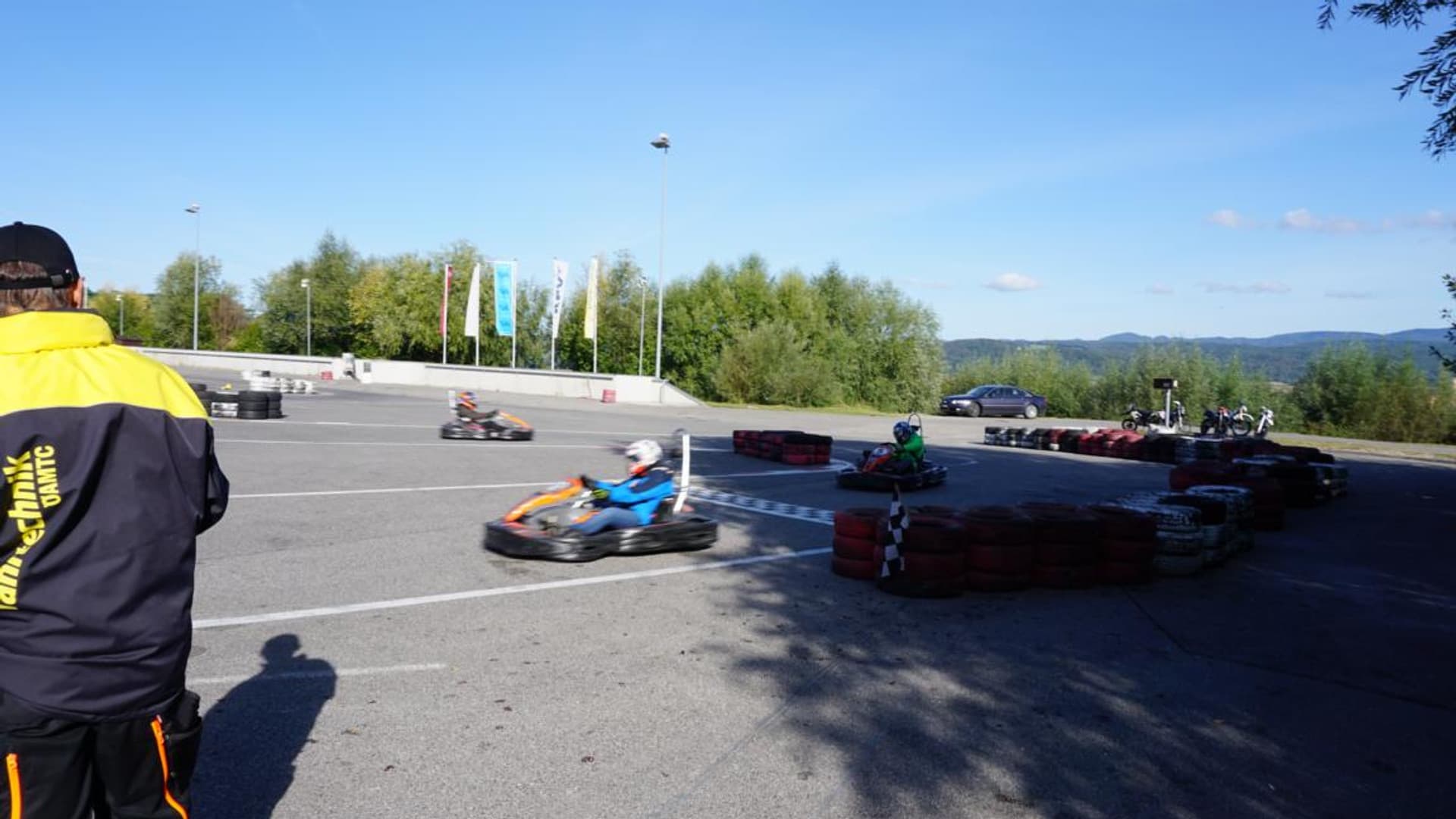Ready, set, go – the annual apprentice go-kart race