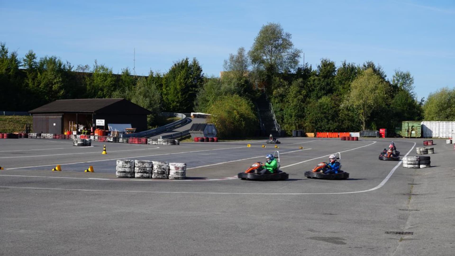 Ready, set, go – the annual apprentice go-kart race