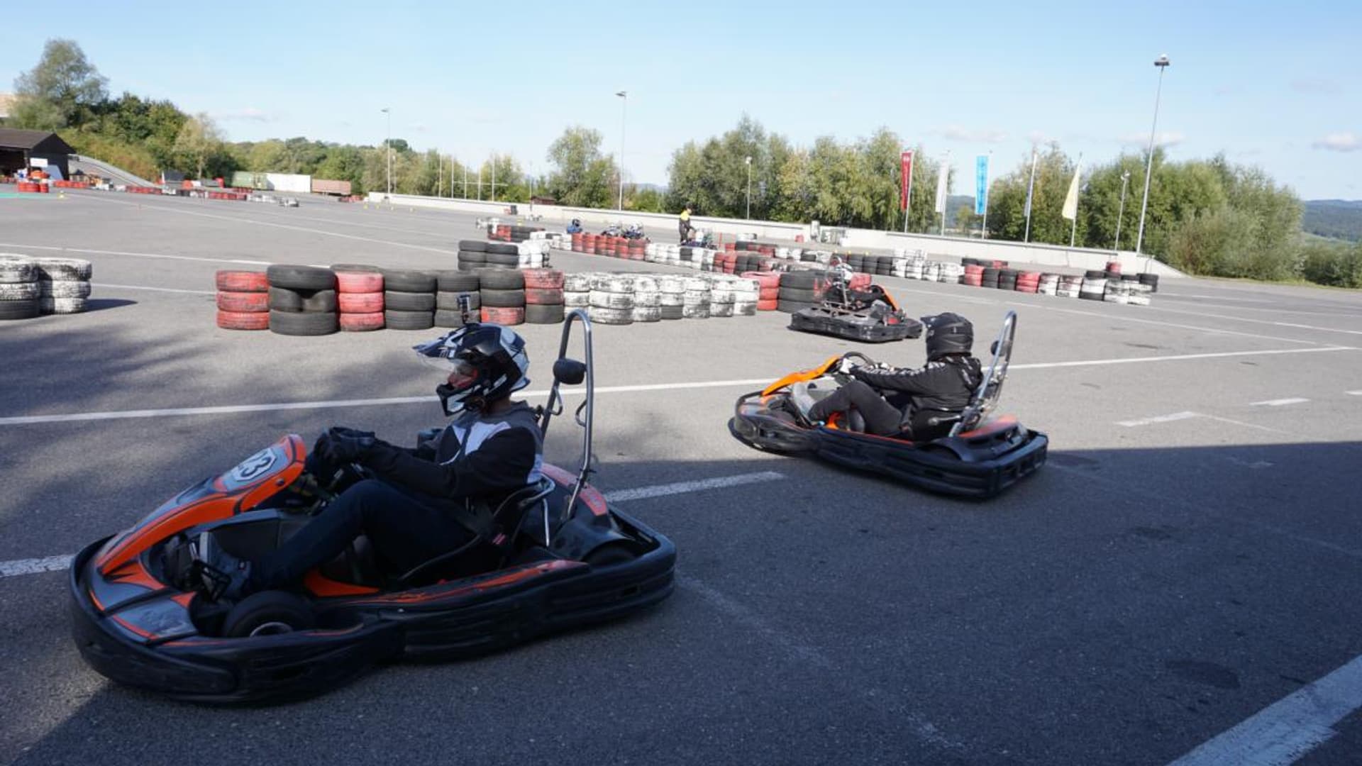 Ready, set, go – the annual apprentice go-kart race
