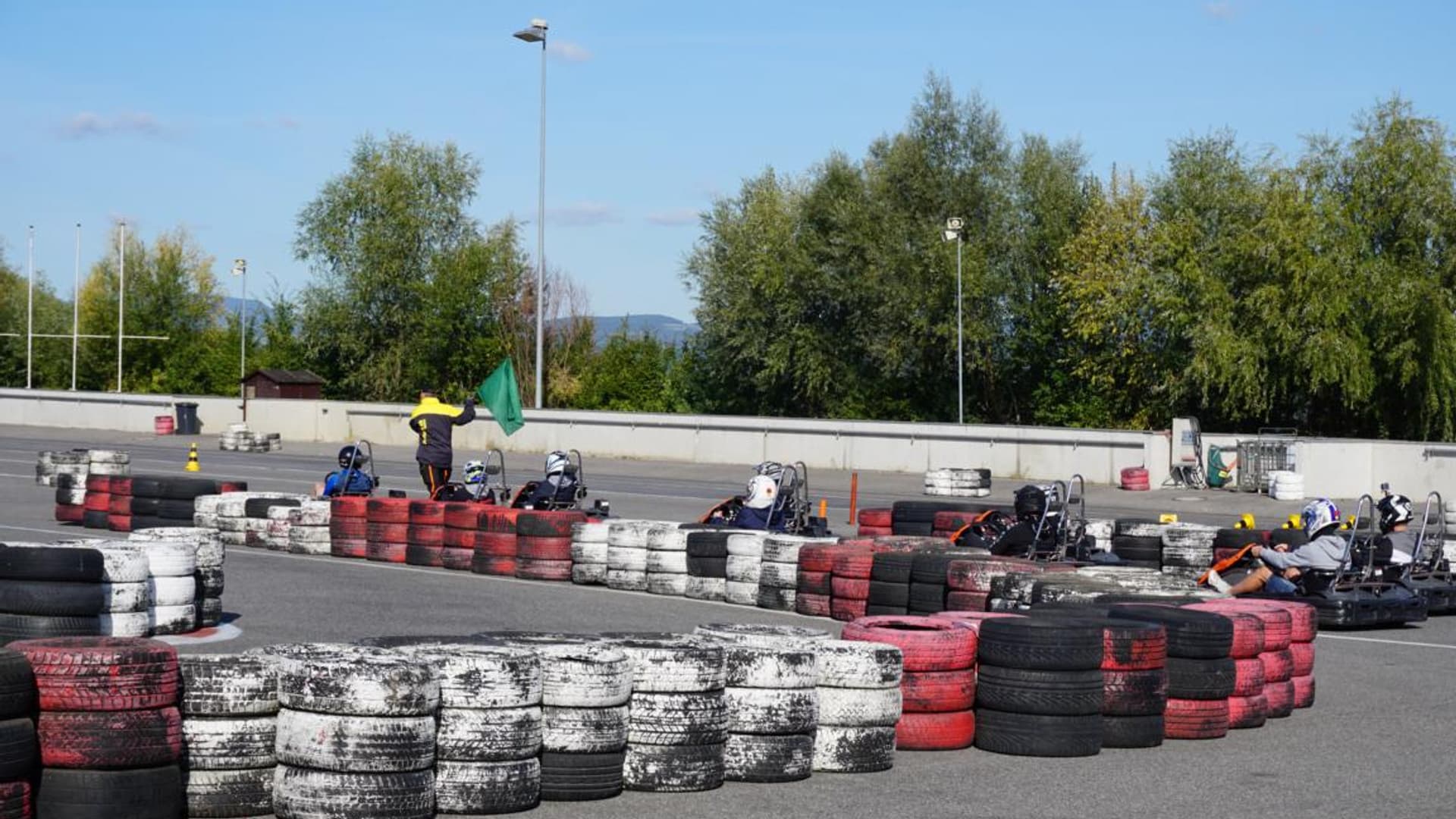 Ready, set, go – the annual apprentice go-kart race