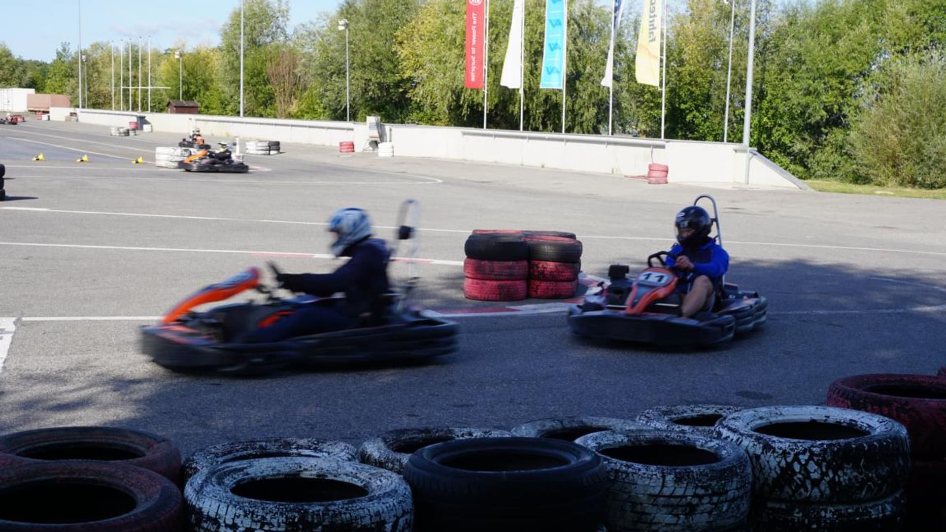 Ready, set, go – the annual apprentice go-kart race