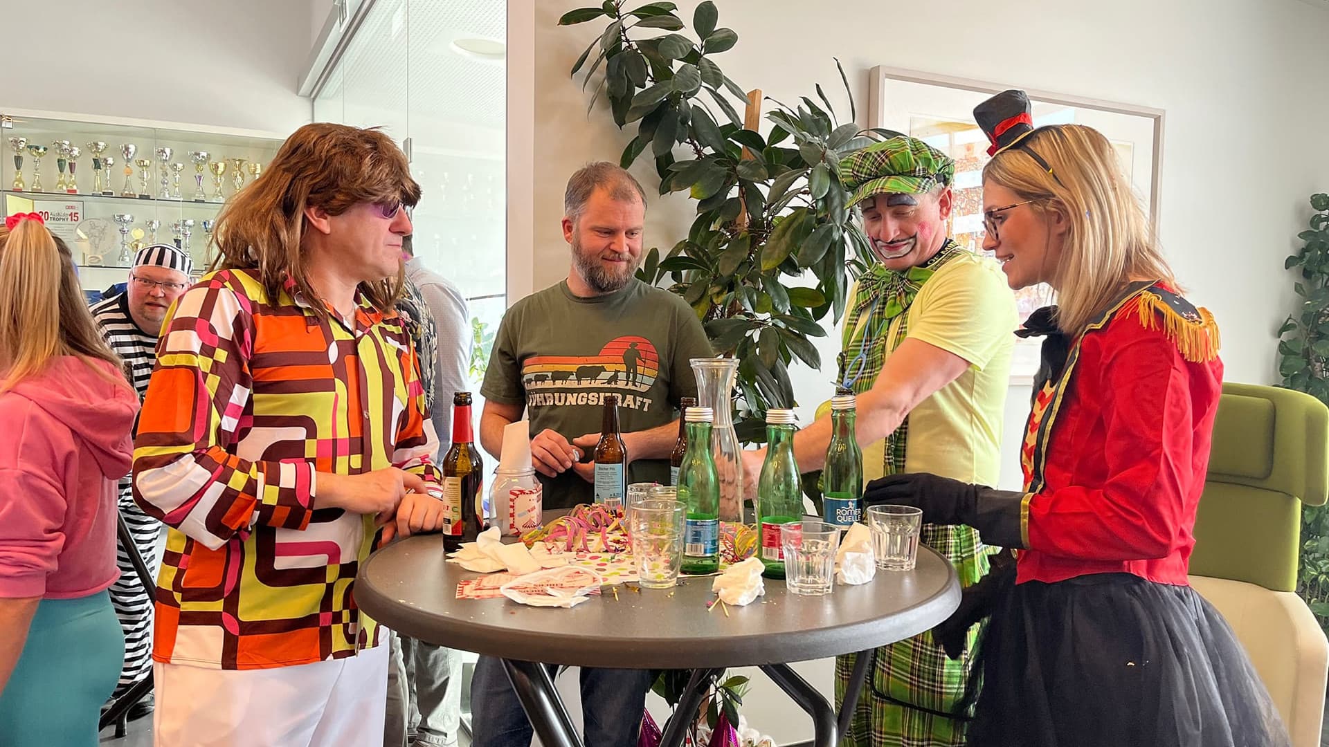 The jesters are loose at Gottwald