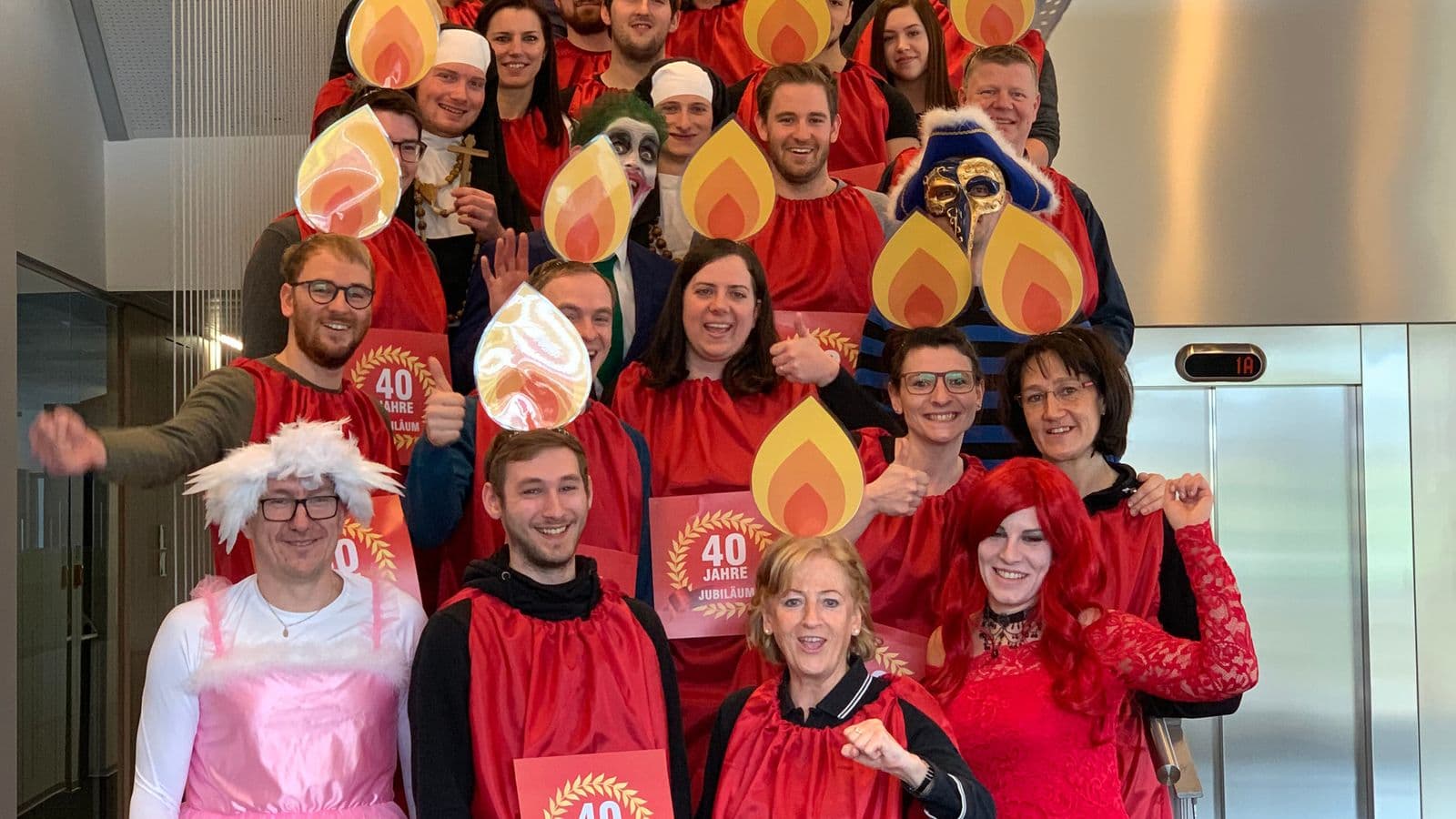 Colourful carnival celebrations at headquarters