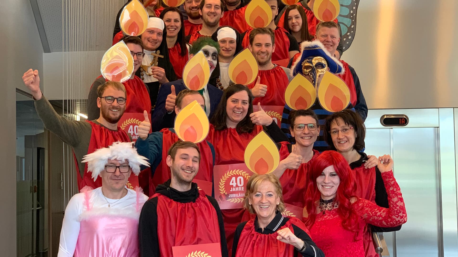 Colourful carnival celebrations at headquarters