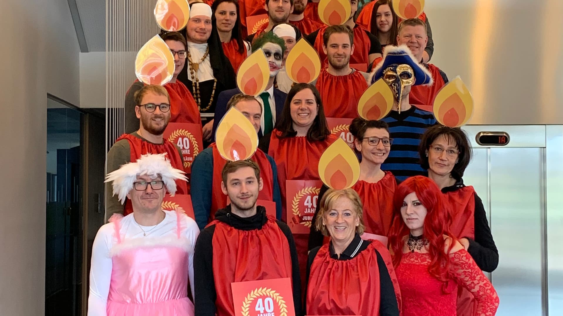 Colourful carnival celebrations at headquarters