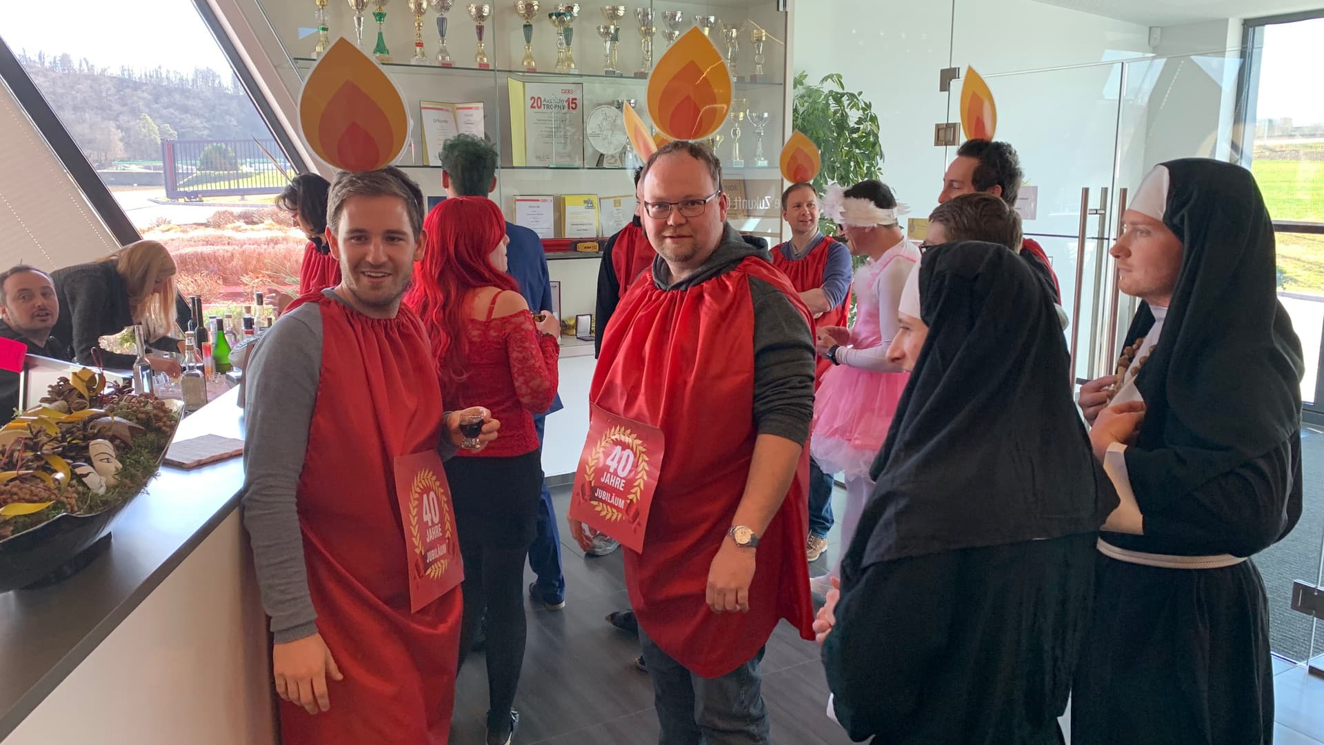 Colourful carnival celebrations at headquarters