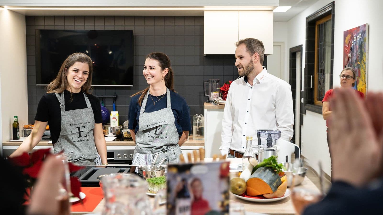 That was our live cooking show