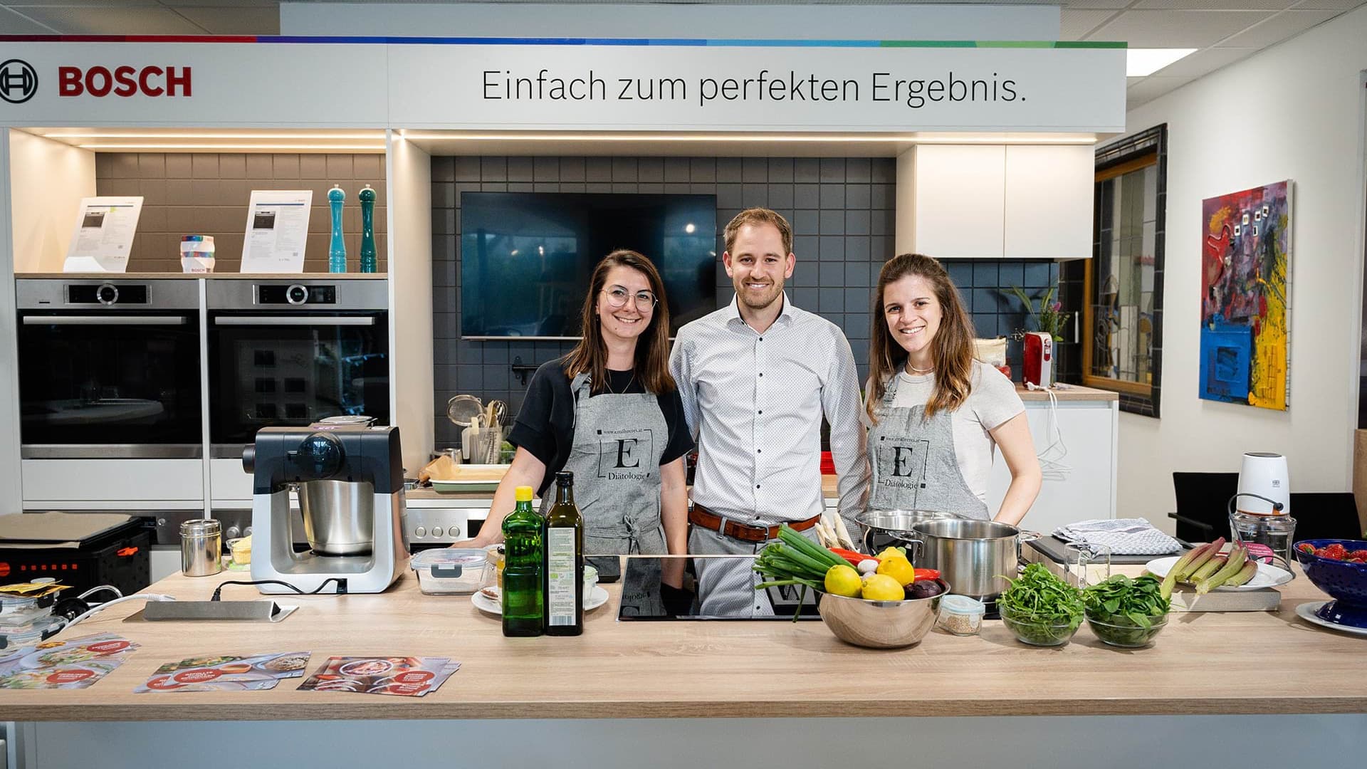 That was our live cooking show