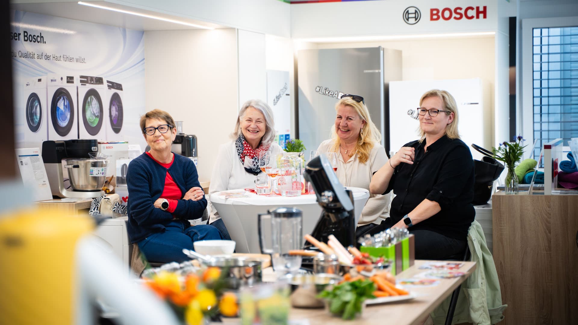 That was our live cooking show