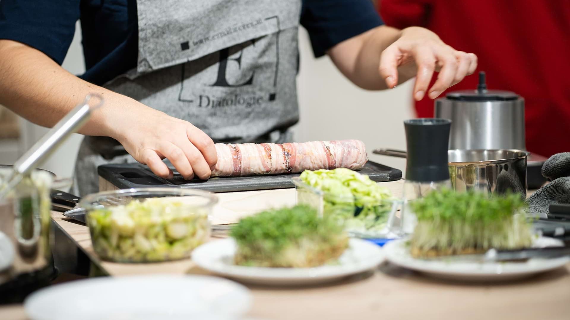 That was our live cooking show