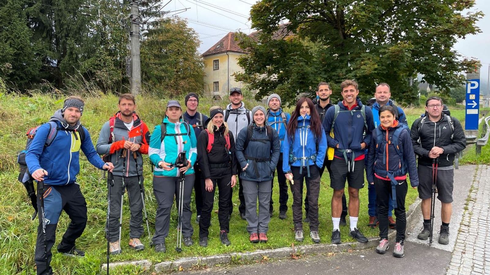 The mountain calls: technicians' hike 2022