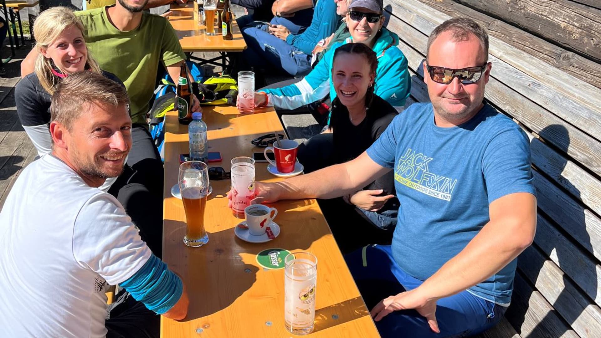 The mountain calls: technicians' hike 2022