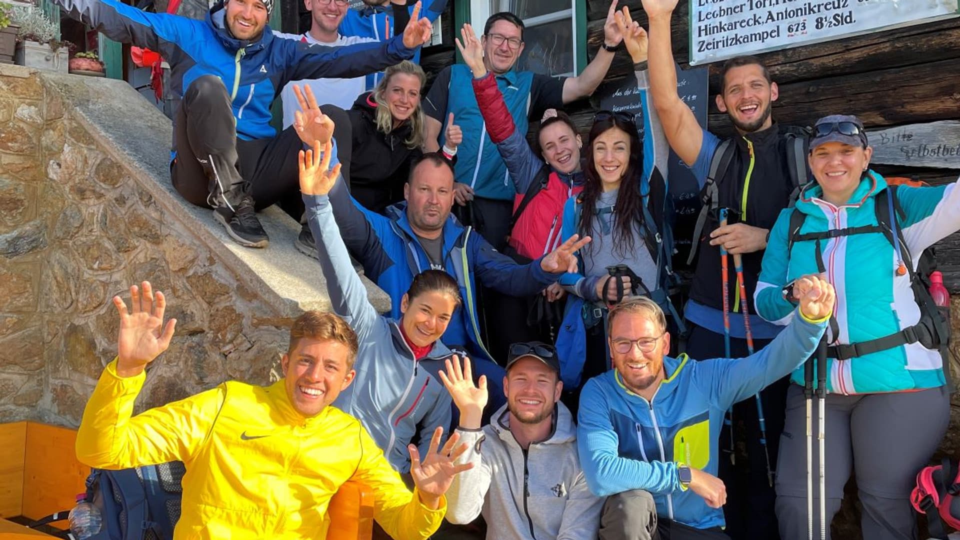 The mountain calls: technicians' hike 2022