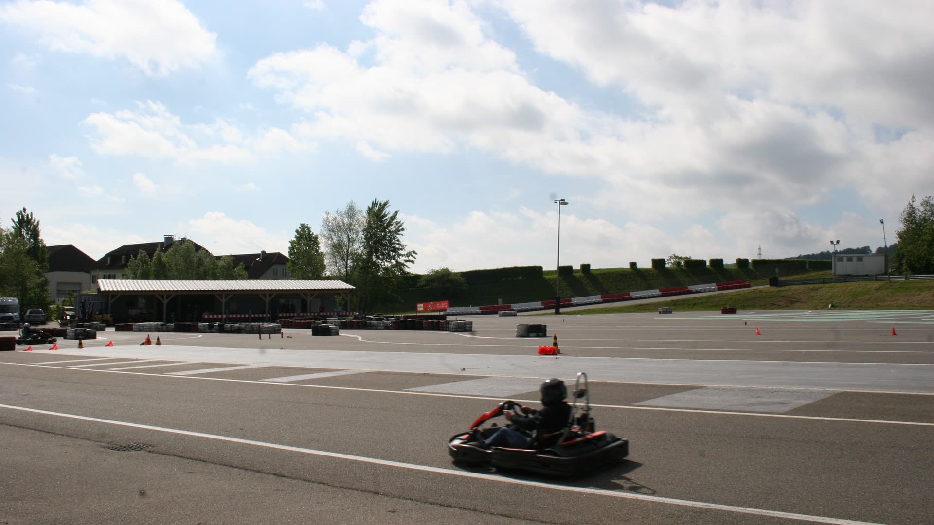 The first Gottwald fitters' go-kart race