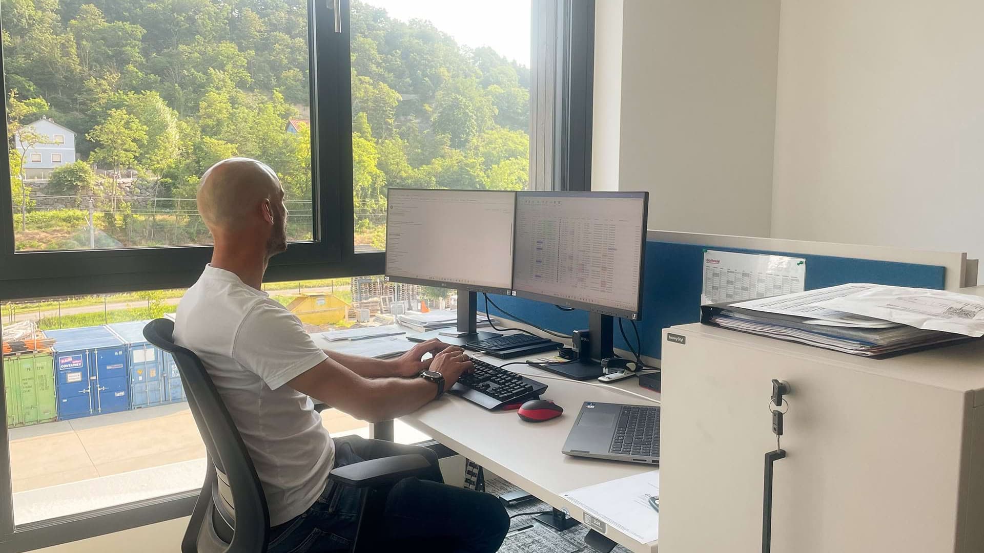 Extension of the Melk headquarters — construction progress