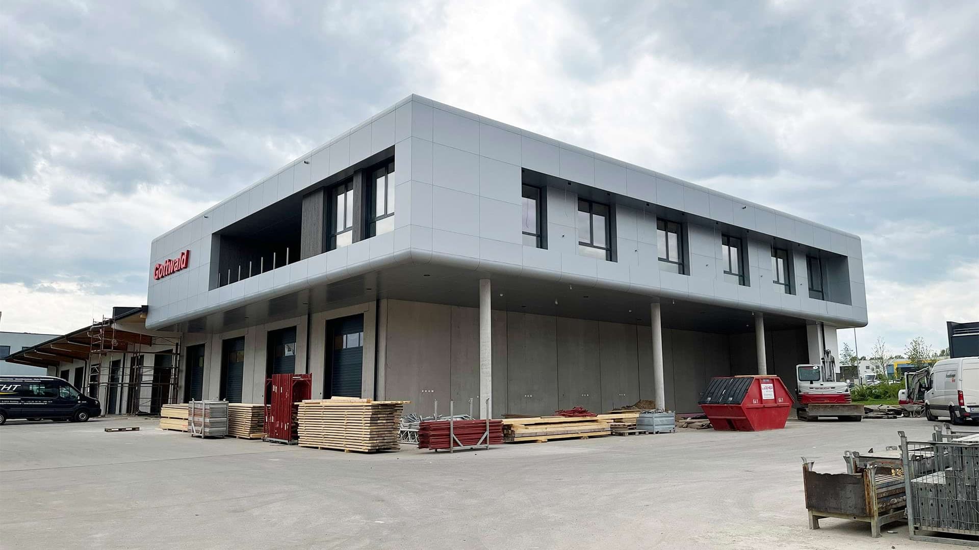 Extension of the Melk headquarters — construction progress