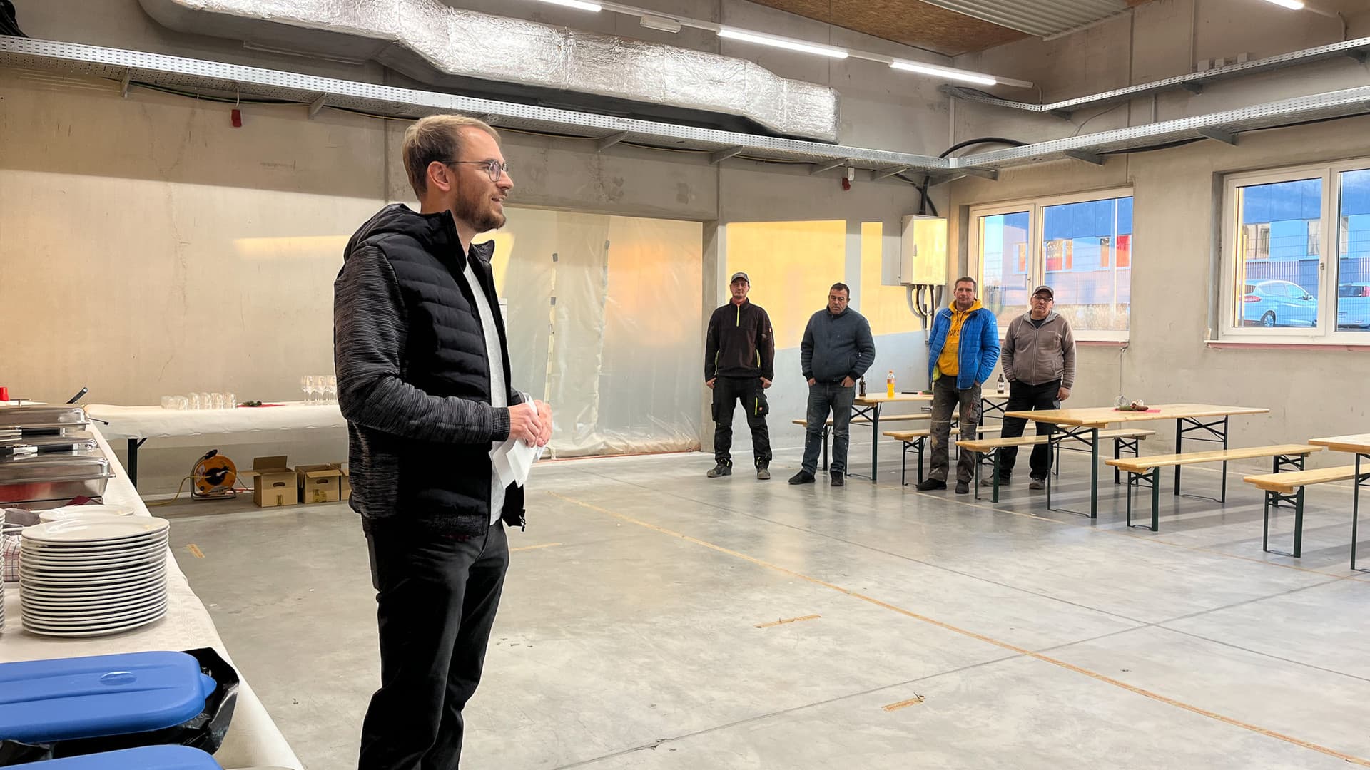 Extension of the Melk headquarters — construction progress