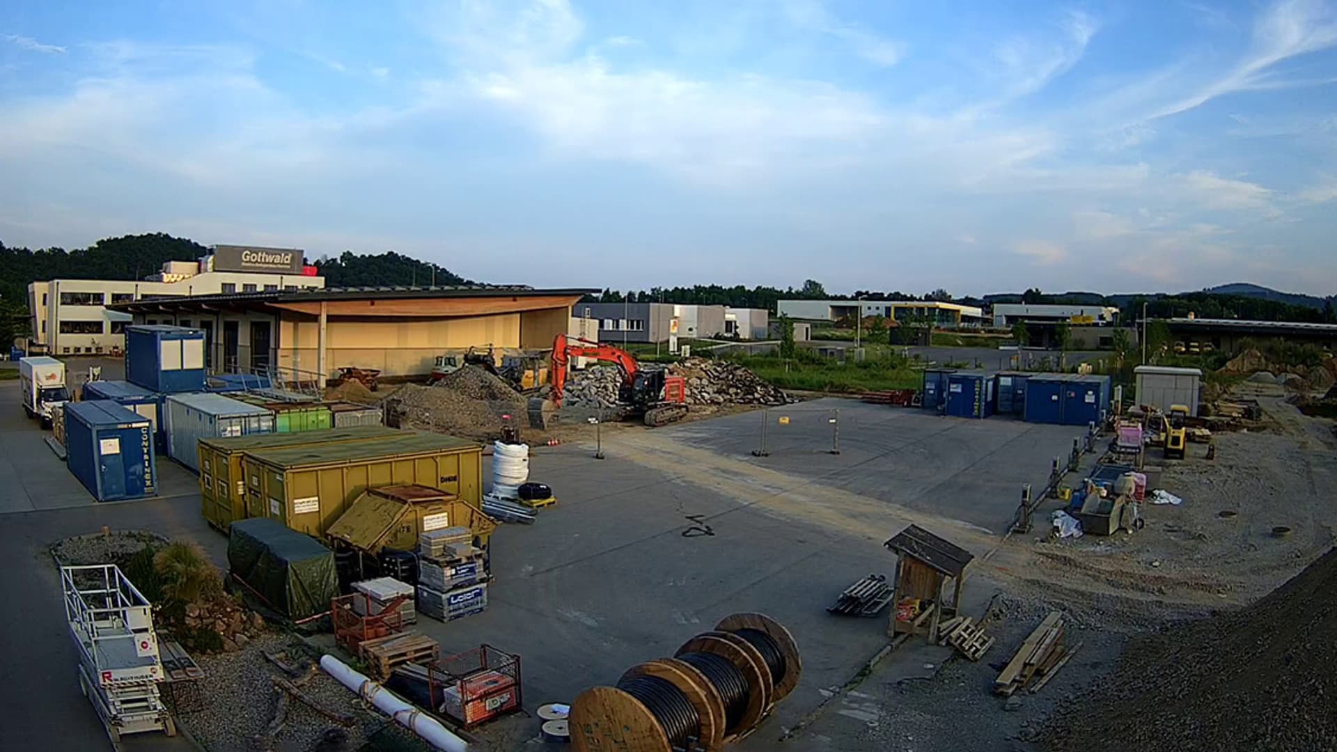 Extension of the Melk headquarters — construction progress