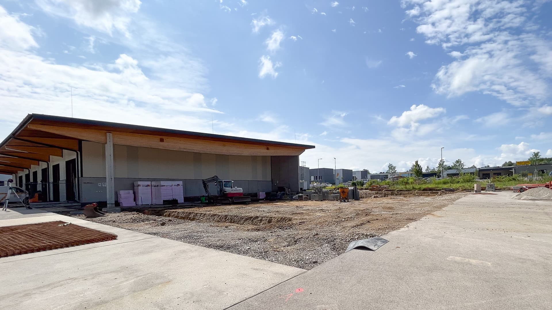 Extension of the Melk headquarters — construction progress