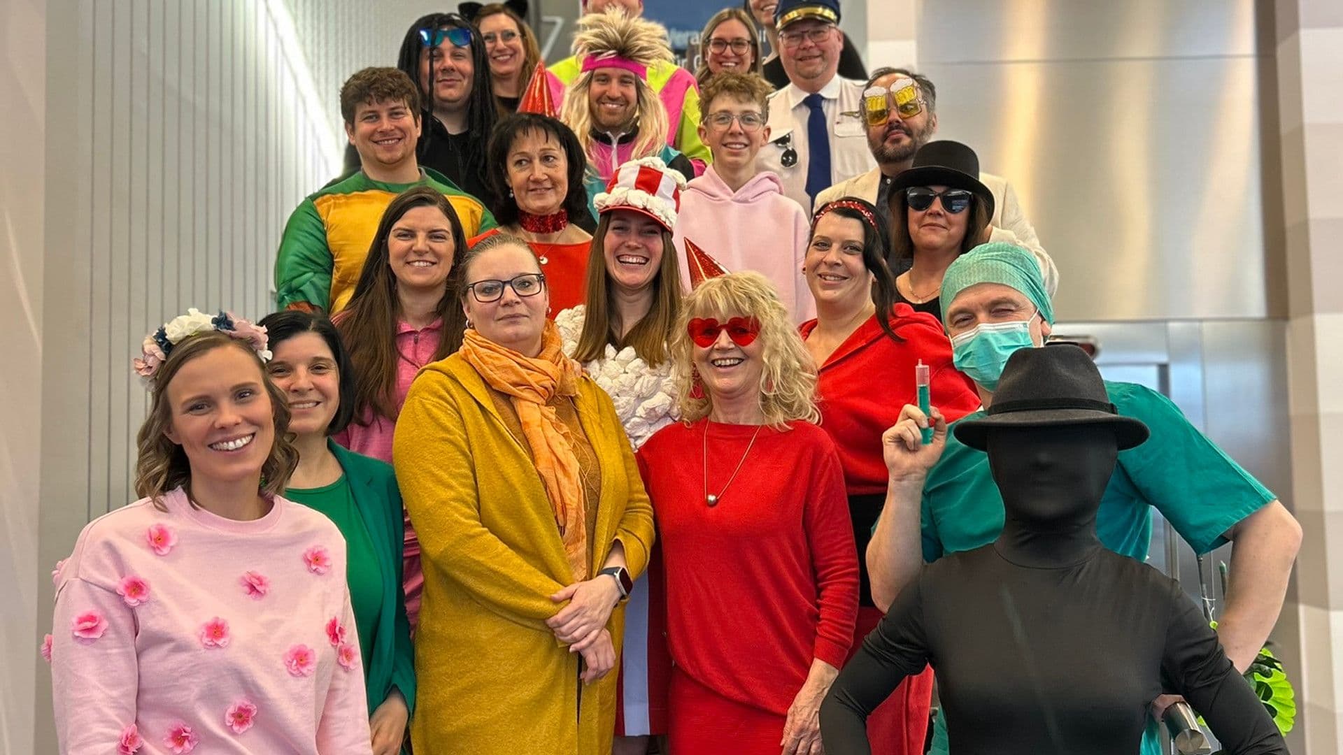 Showing our true colours & celebrating together