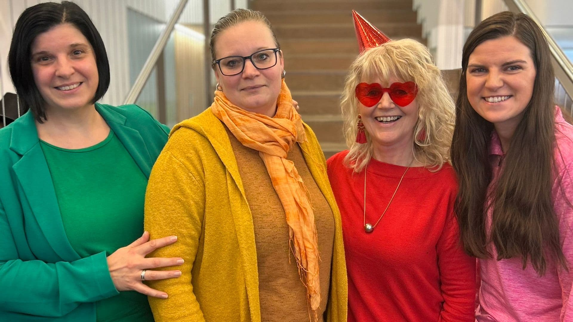 Showing our true colours & celebrating together