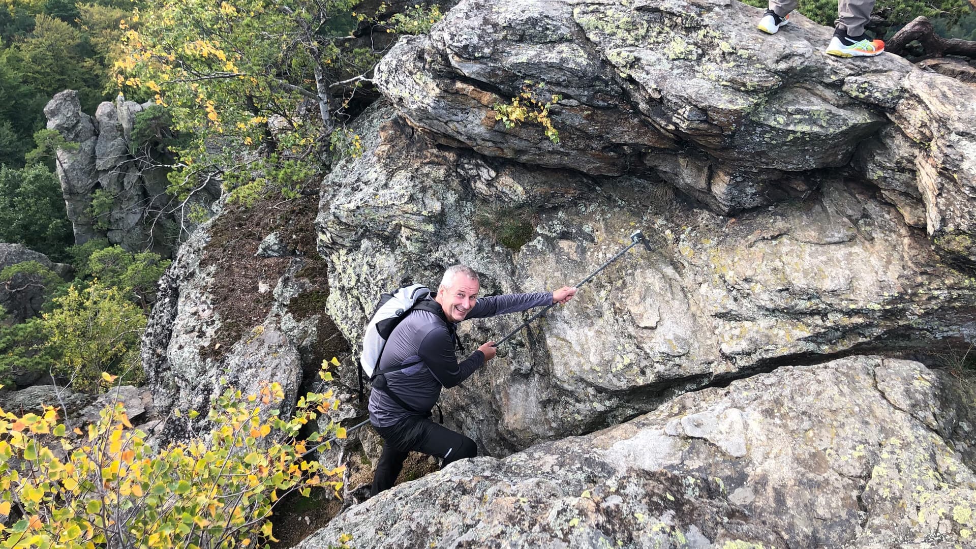 Company hike on the World Heritage Trail in the Wachau