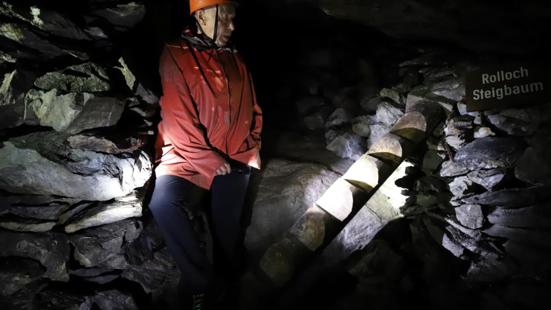 Company hike with Felix Gottwald