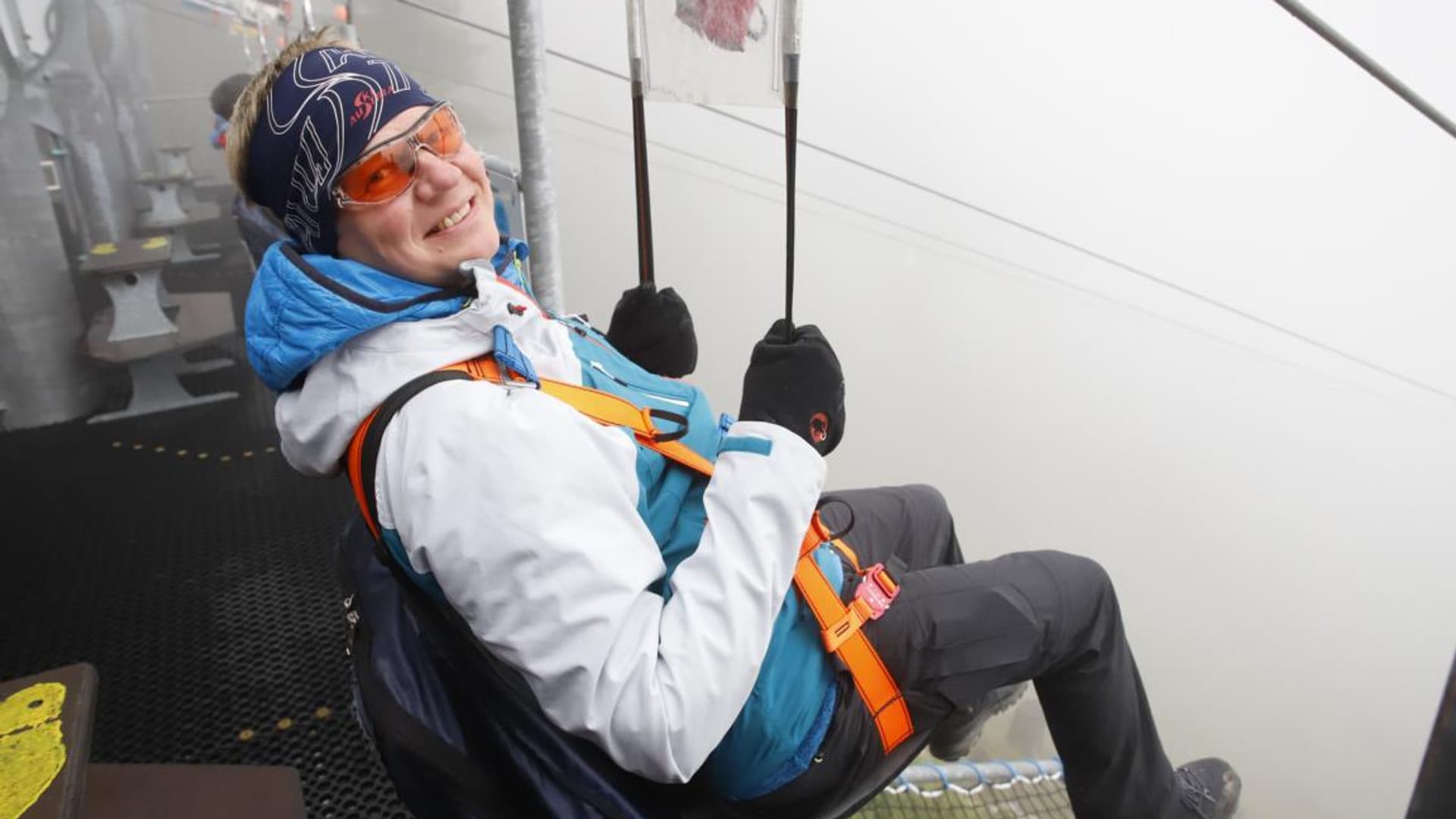 Company hike with Felix Gottwald