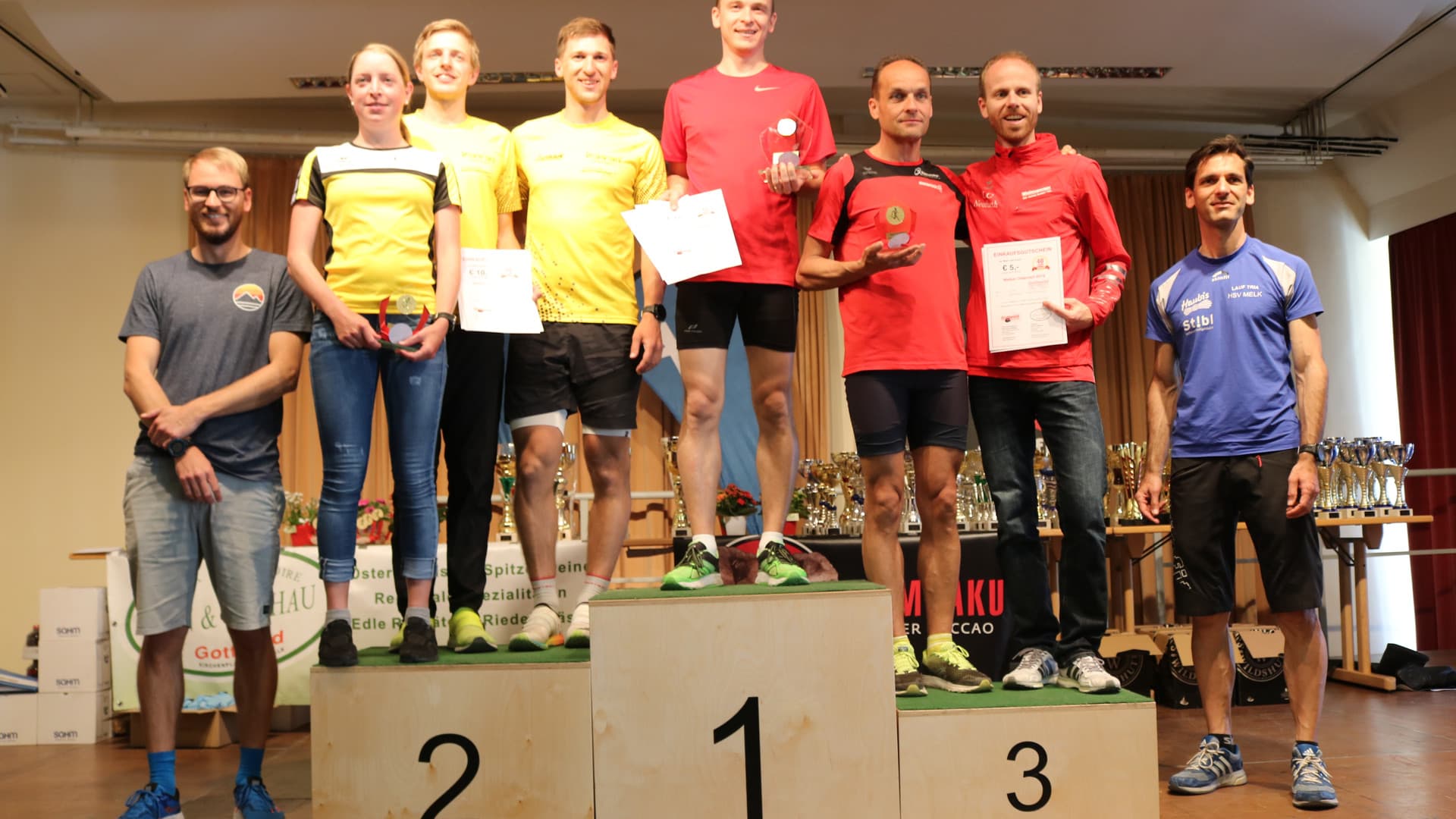 Gottwald at the 37th Melk Easter Run