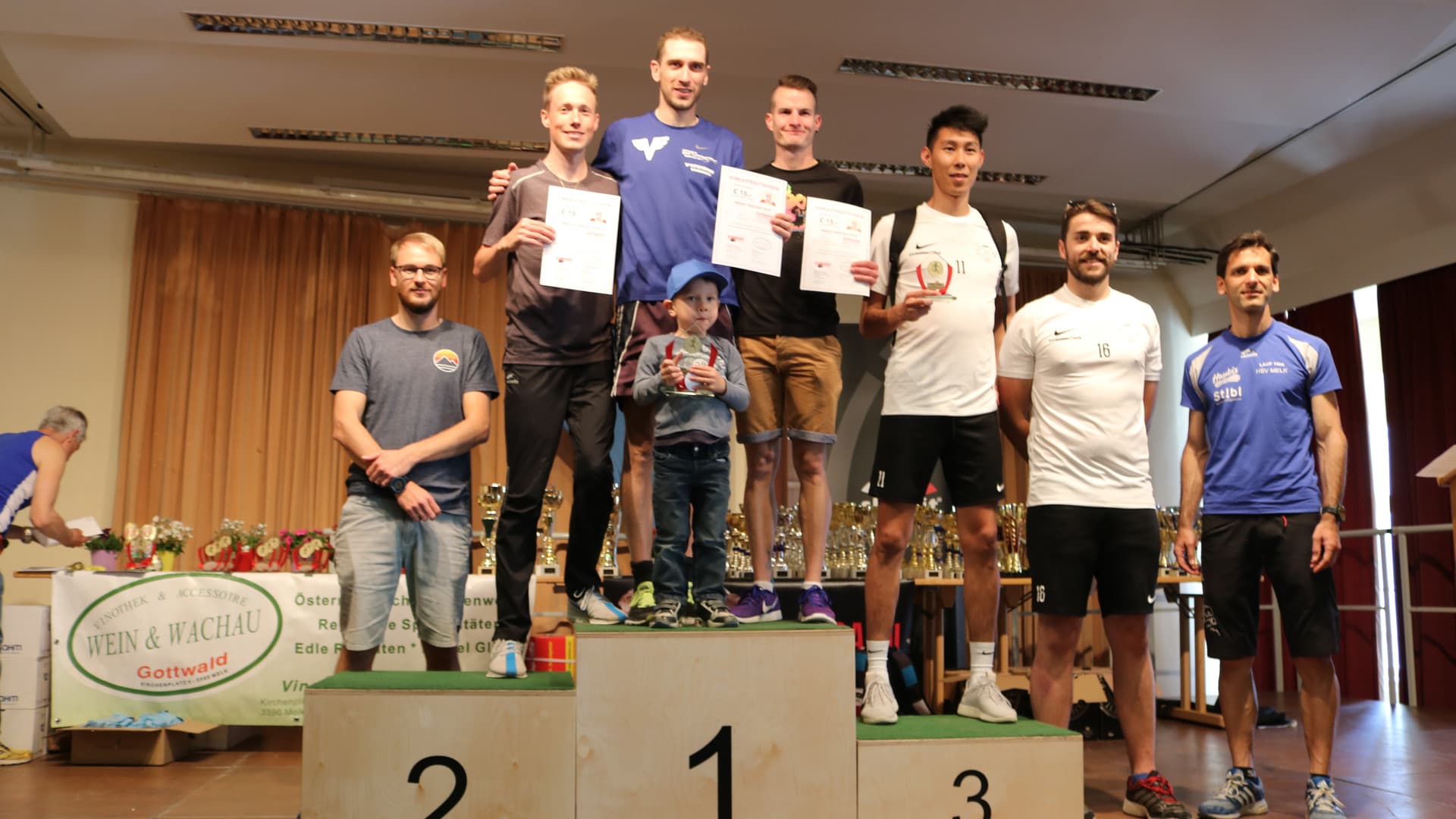Gottwald at the 37th Melk Easter Run