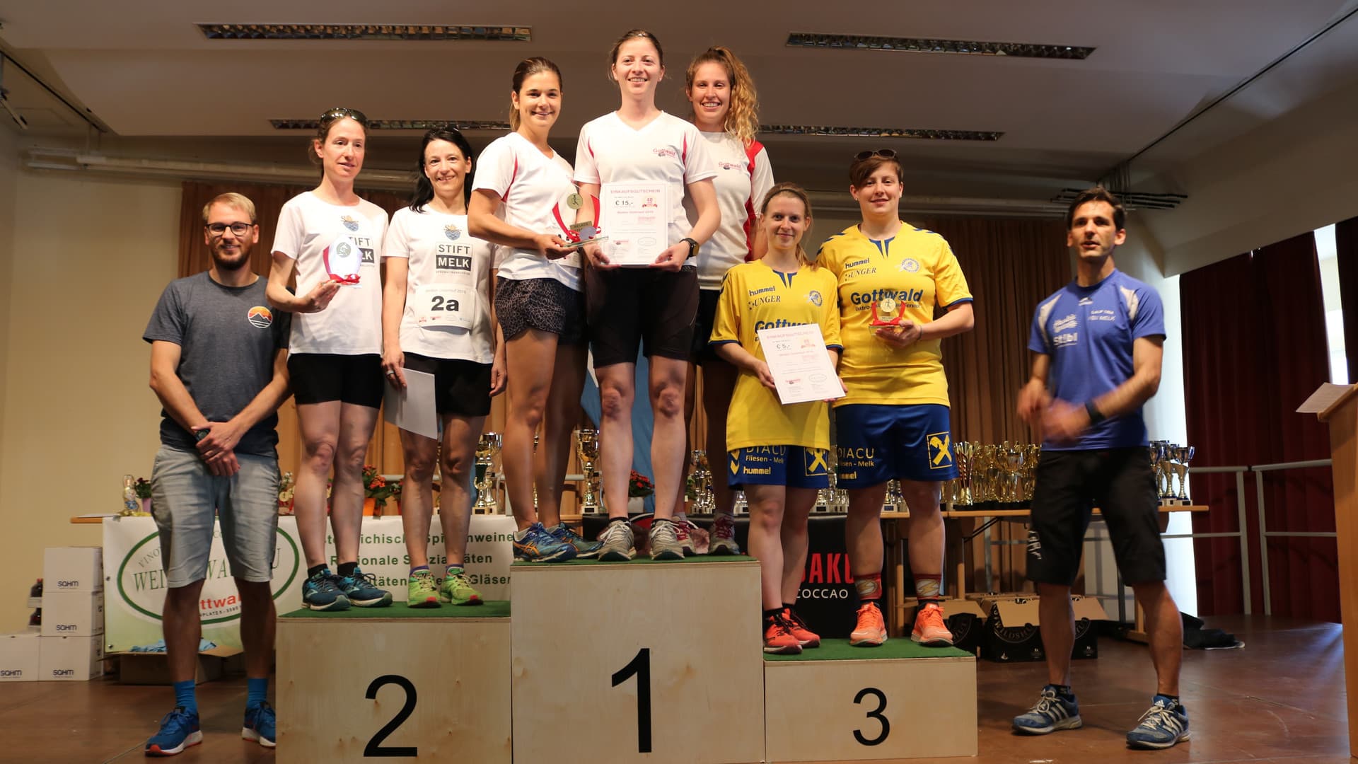 Gottwald at the 37th Melk Easter Run