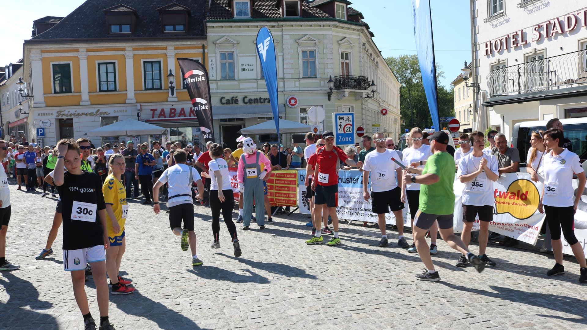 Gottwald at the 37th Melk Easter Run