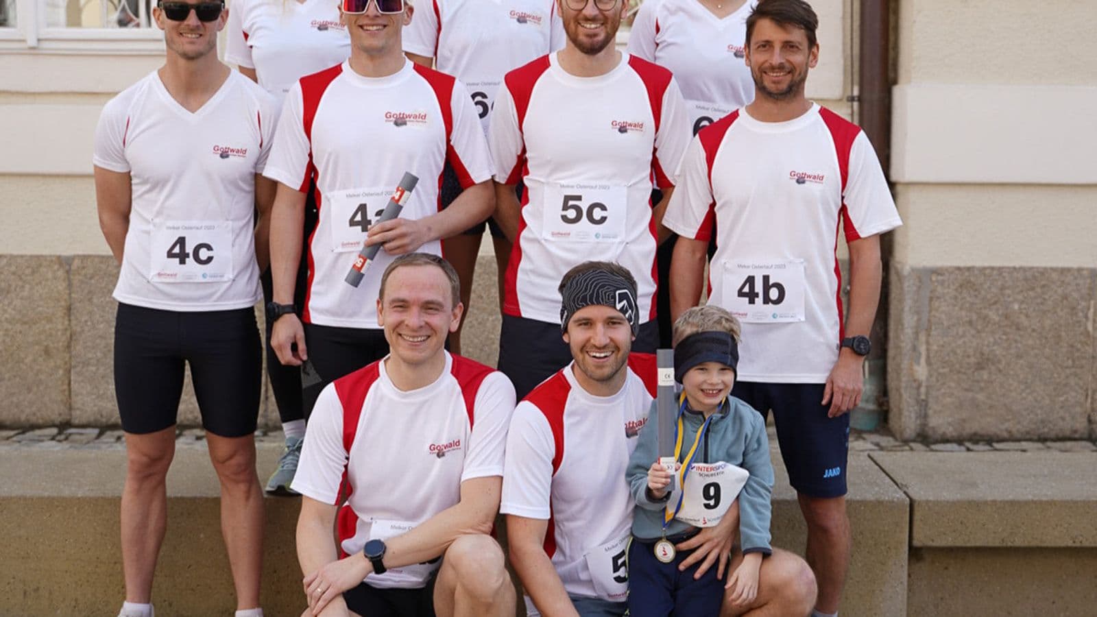 Gottwald beim 39. Melker Osterlauf
