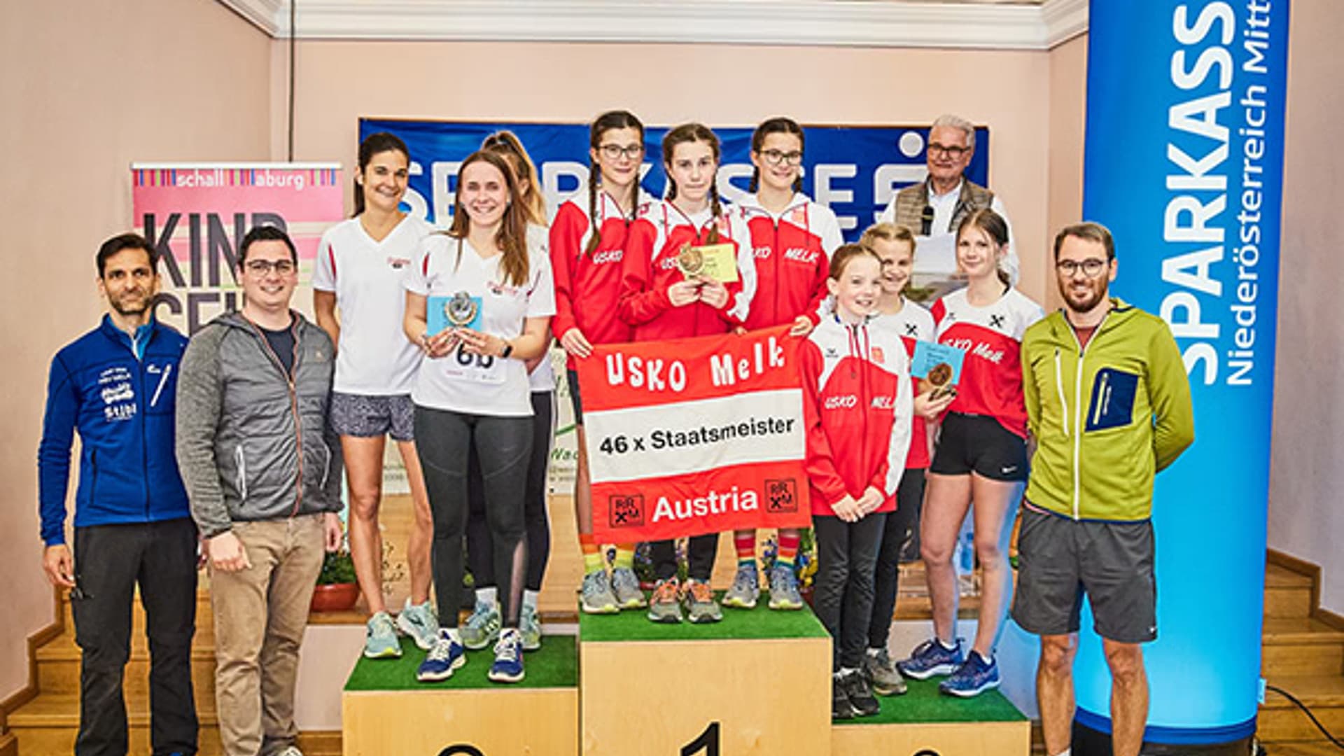Gottwald beim 39. Melker Osterlauf