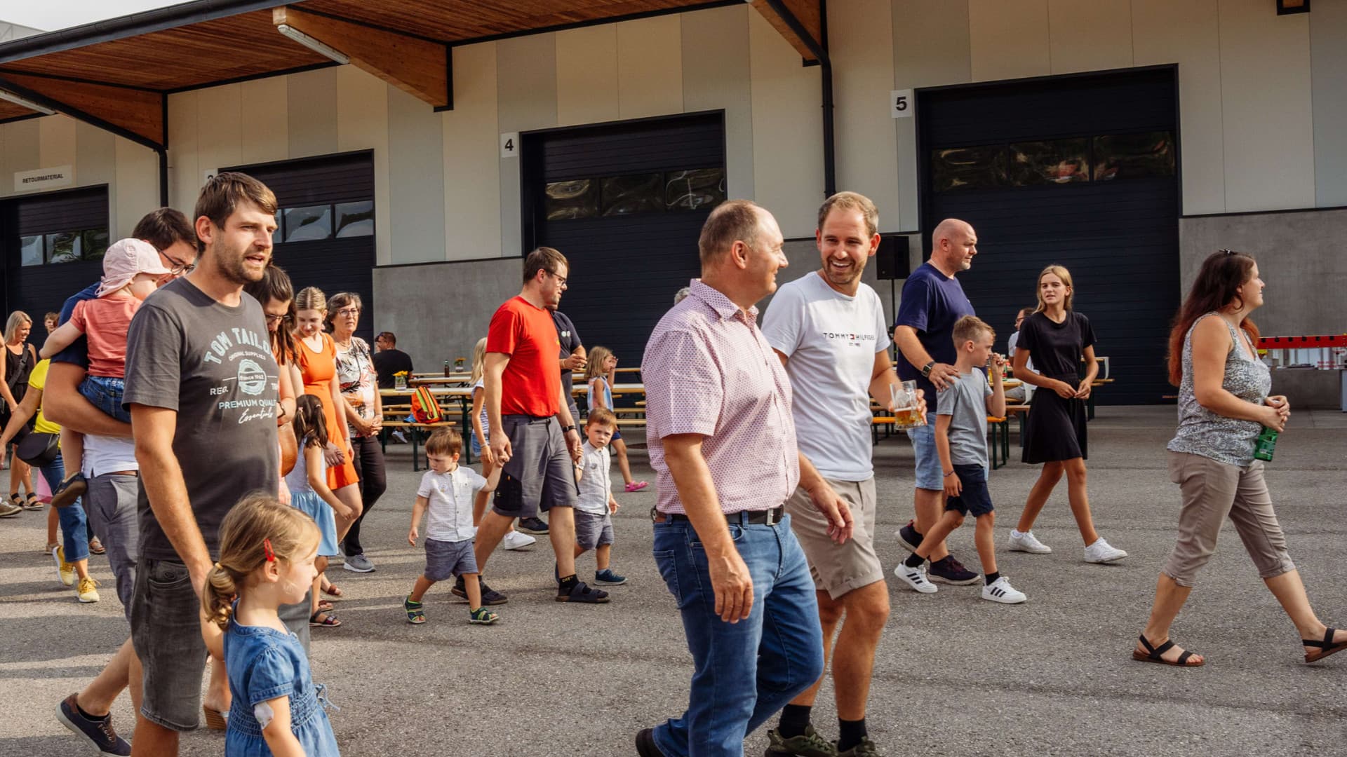 The first Gottwald family day