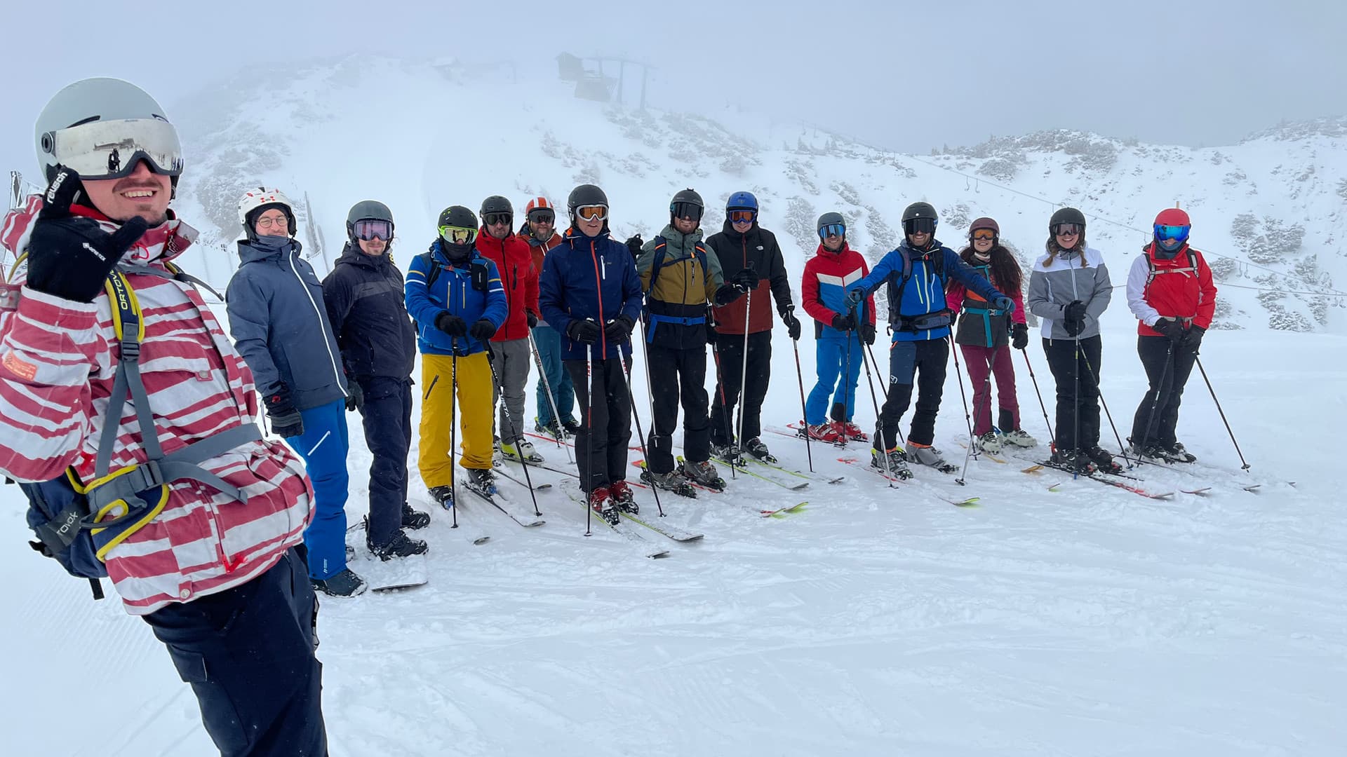 Fine food meets skiing: Gottwald company ski day 2025