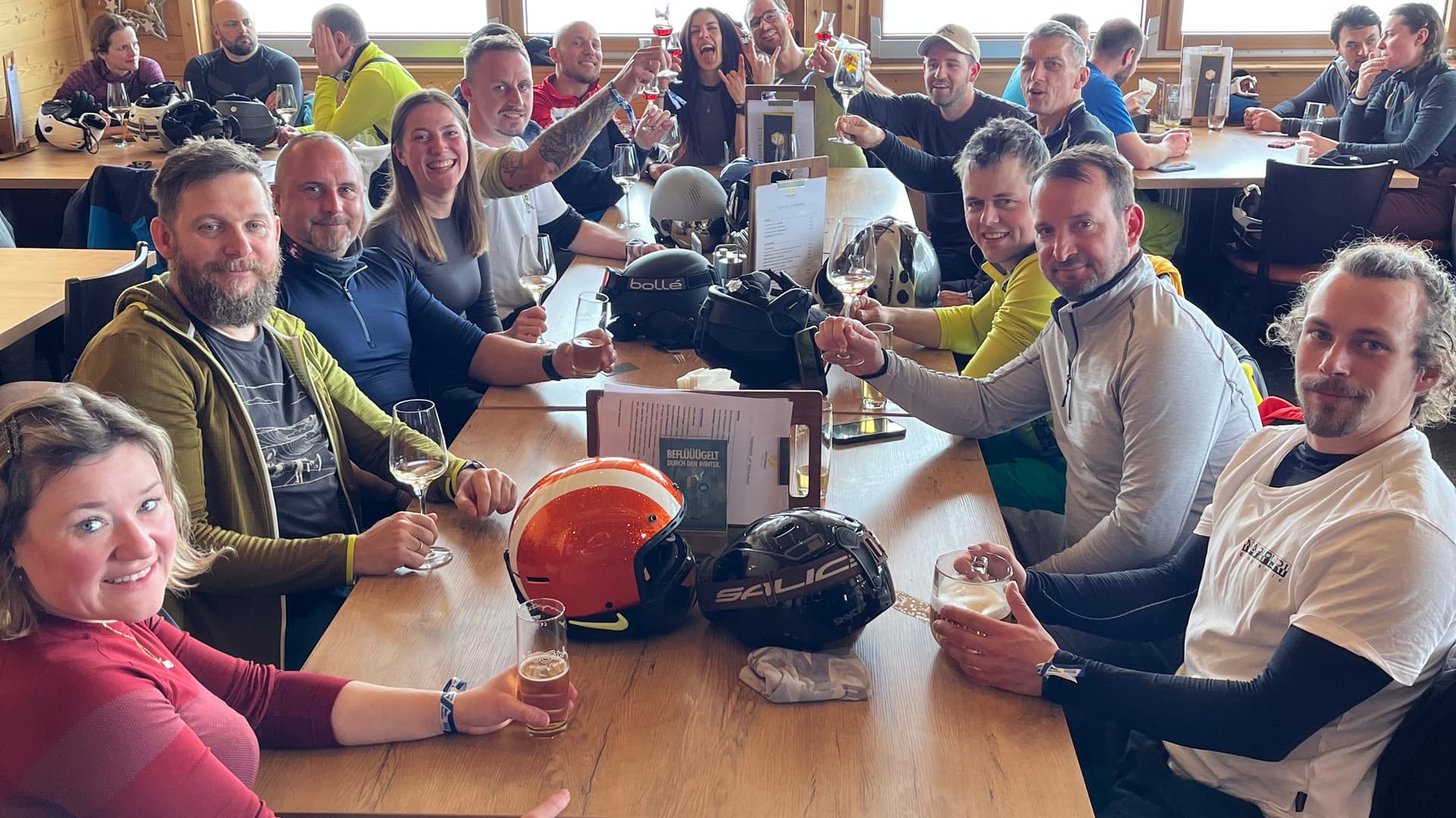 Fine food meets skiing: Gottwald company ski day 2025