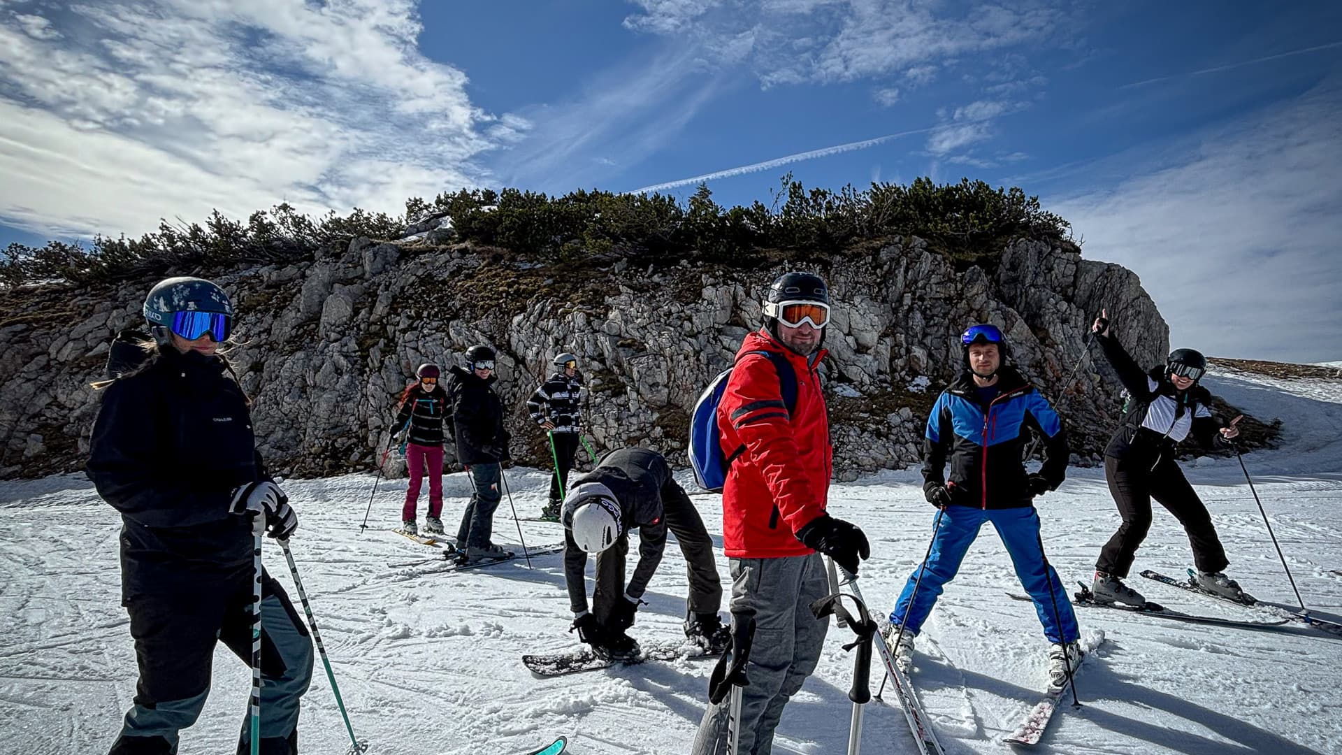 Gottwald company ski day 2024 – fine food meets skiing