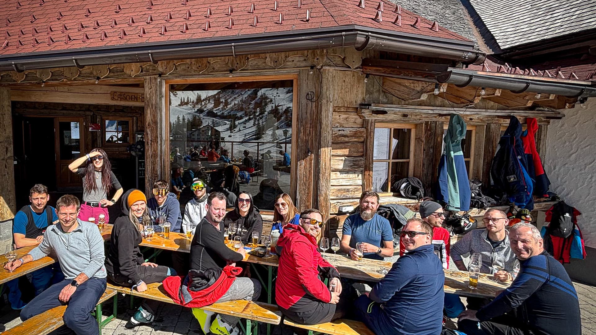 Gottwald company ski day 2024 – fine food meets skiing