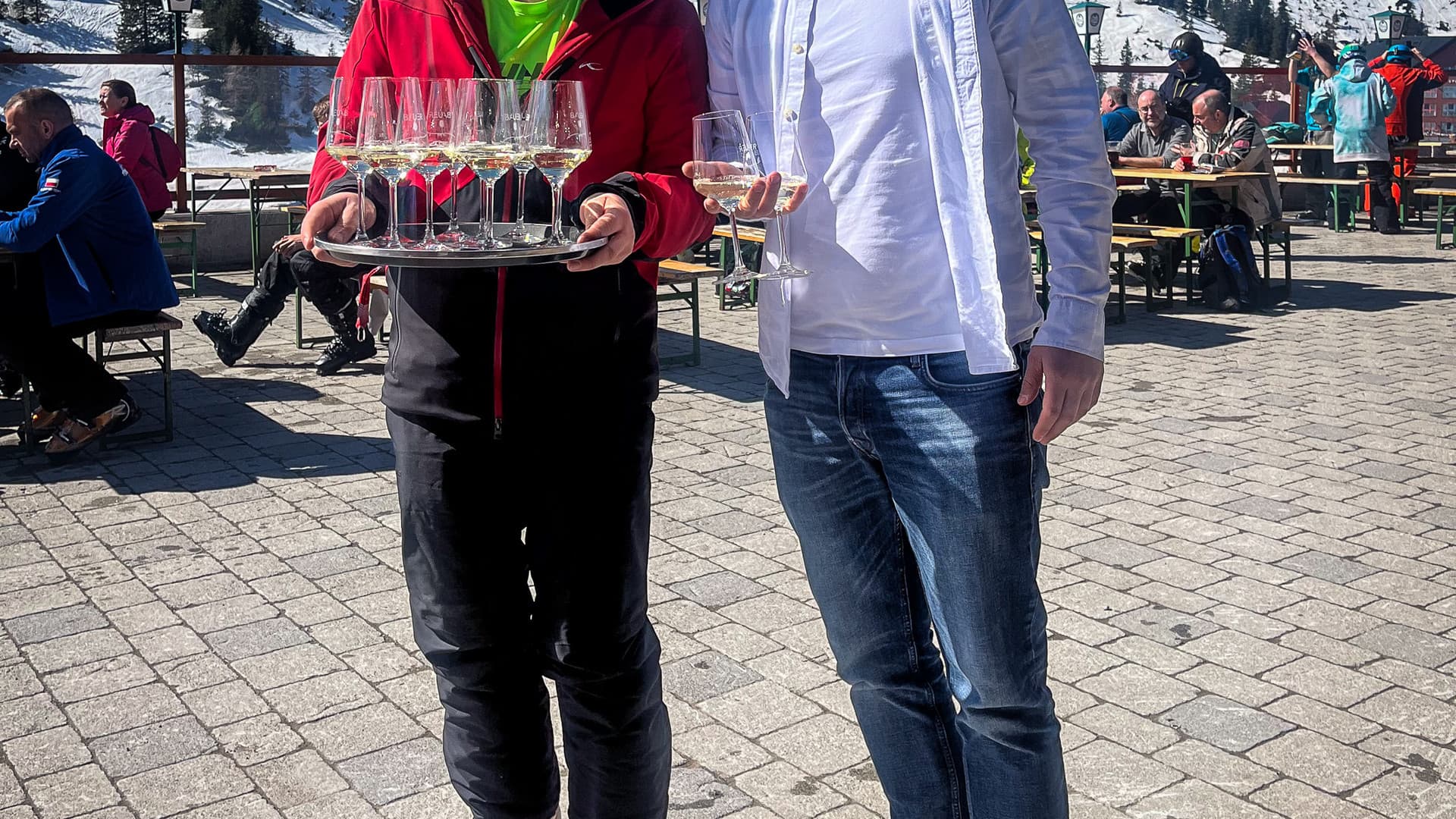 Gottwald company ski day 2024 – fine food meets skiing