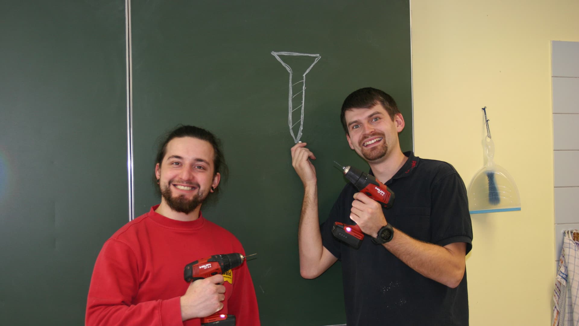 "Hot wire" game at Melk primary school