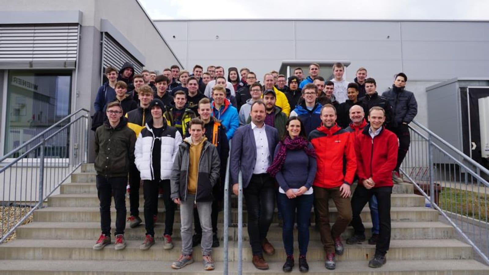 Our apprentices at the Hilti headquarters