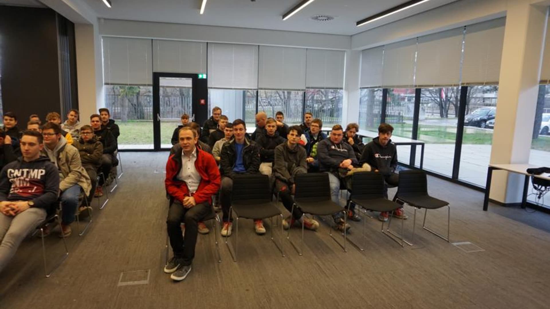 Our apprentices at the Hilti headquarters