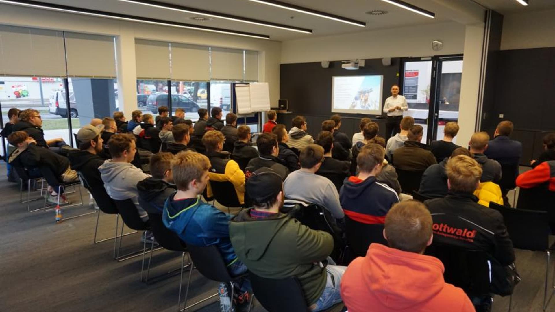 Our apprentices at the Hilti headquarters